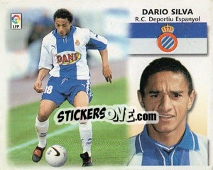 Sticker Dario Silva - Liga Spagnola 1999-2000 n. 174 - Colecciones ESTE