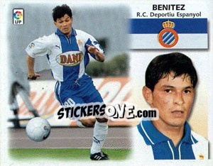 Sticker Benitez - Liga Spagnola 1999-2000 - Colecciones ESTE