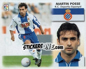 Figurina Martin Posse - Liga Spagnola 1999-2000 - Colecciones ESTE