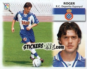 Cromo Roger - Liga Spagnola 1999-2000 - Colecciones ESTE