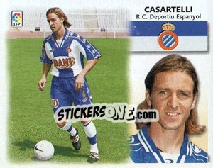 Sticker Casartelli - Liga Spagnola 1999-2000 n. 182 - Colecciones ESTE