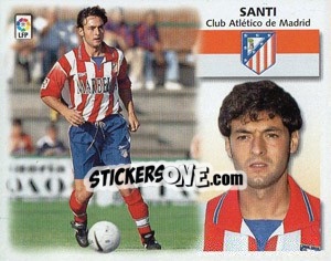 Cromo Santi - Liga Spagnola 1999-2000 - Colecciones ESTE