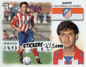 Sticker Santi - Liga Spagnola 1999-2000 n. 187 - Colecciones ESTE