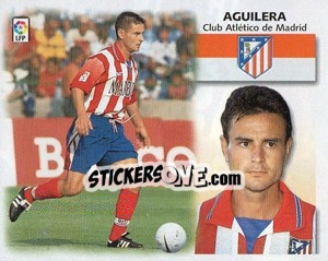 Cromo Aguilera - Liga Spagnola 1999-2000 - Colecciones ESTE