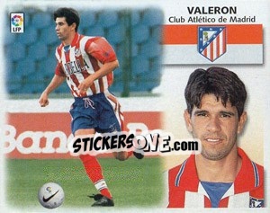 Cromo Valeron - Liga Spagnola 1999-2000 - Colecciones ESTE