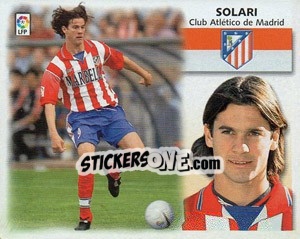 Cromo Solari - Liga Spagnola 1999-2000 - Colecciones ESTE