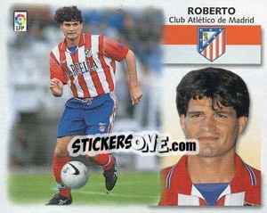 Sticker Roberto - Liga Spagnola 1999-2000 - Colecciones ESTE