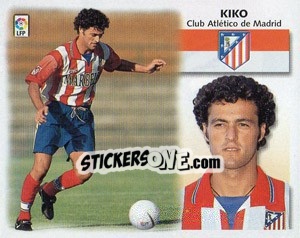 Sticker Kiko - Liga Spagnola 1999-2000 n. 201 - Colecciones ESTE