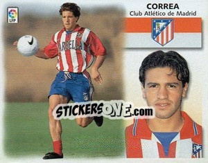 Sticker Correa - Liga Spagnola 1999-2000 n. 202 - Colecciones ESTE