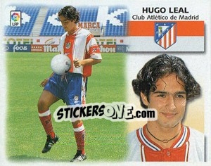 Sticker Hugo Leal - Liga Spagnola 1999-2000 n. 206 - Colecciones ESTE