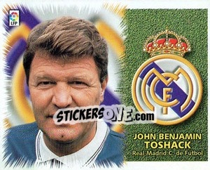 Sticker Toshack (Entrenador) - Liga Spagnola 1999-2000 n. 210 - Colecciones ESTE