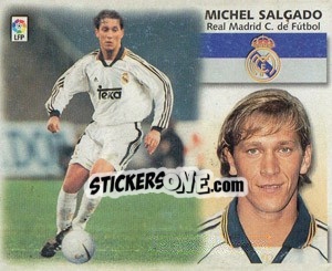 Cromo Michel Salgado - Liga Spagnola 1999-2000 - Colecciones ESTE