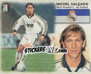 Sticker Michel Salgado - Liga Spagnola 1999-2000 n. 213 - Colecciones ESTE