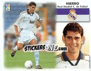 Sticker Hierro - Liga Spagnola 1999-2000 - Colecciones ESTE