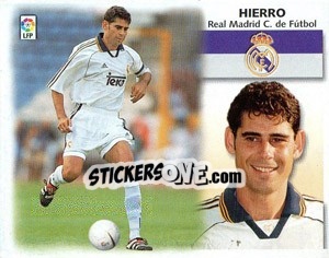Sticker Hierro - Liga Spagnola 1999-2000 n. 216 - Colecciones ESTE