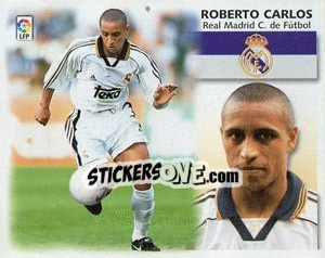 Sticker Roberto Carlos - Liga Spagnola 1999-2000 n. 217 - Colecciones ESTE