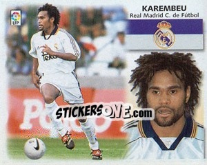 Sticker Karembeu - Liga Spagnola 1999-2000 n. 222 - Colecciones ESTE