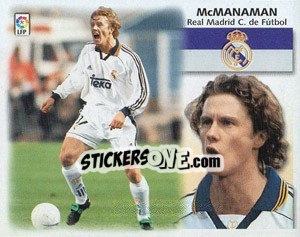 Cromo McManaman - Liga Spagnola 1999-2000 - Colecciones ESTE