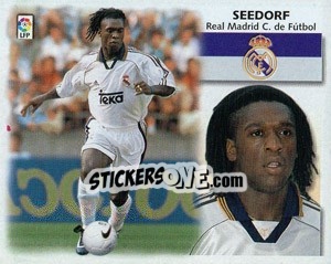 Sticker Seedorf - Liga Spagnola 1999-2000 - Colecciones ESTE