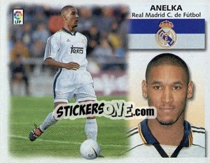 Sticker Anelka - Liga Spagnola 1999-2000 - Colecciones ESTE