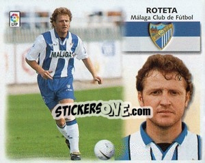 Cromo Roteta - Liga Spagnola 1999-2000 - Colecciones ESTE