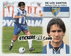 Figurina De Los Santos - Liga Spagnola 1999-2000 - Colecciones ESTE