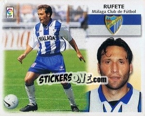Cromo Rufete - Liga Spagnola 1999-2000 - Colecciones ESTE