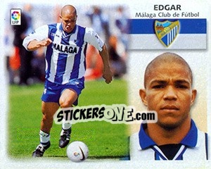 Cromo Edgar - Liga Spagnola 1999-2000 - Colecciones ESTE