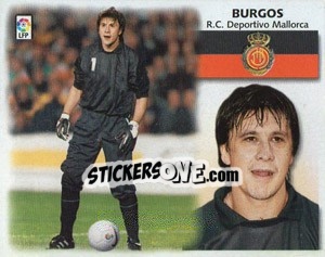 Figurina Burgos - Liga Spagnola 1999-2000 - Colecciones ESTE