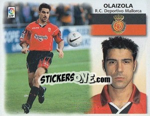 Cromo Olaizola - Liga Spagnola 1999-2000 - Colecciones ESTE