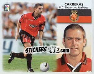 Sticker Carreras - Liga Spagnola 1999-2000 - Colecciones ESTE