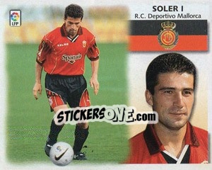 Cromo Soler I - Liga Spagnola 1999-2000 - Colecciones ESTE