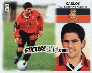 Cromo Carlos - Liga Spagnola 1999-2000 - Colecciones ESTE