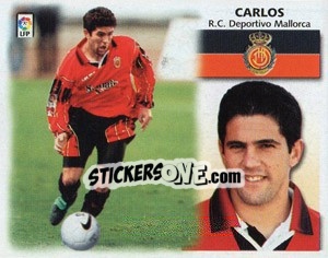 Sticker Carlos - Liga Spagnola 1999-2000 n. 275 - Colecciones ESTE