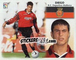 Sticker Diego - Liga Spagnola 1999-2000 n. 278 - Colecciones ESTE