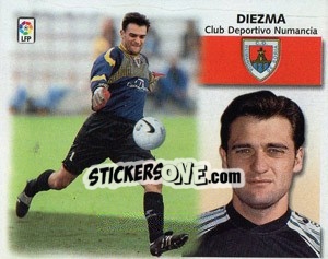 Sticker Diezma - Liga Spagnola 1999-2000 - Colecciones ESTE