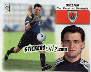 Sticker Diezma - Liga Spagnola 1999-2000 n. 284 - Colecciones ESTE