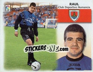 Cromo Raul - Liga Spagnola 1999-2000 - Colecciones ESTE