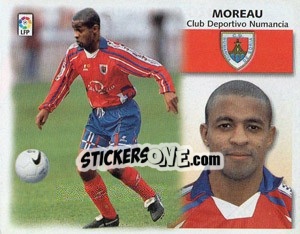 Cromo Moreau - Liga Spagnola 1999-2000 n. 290 - Colecciones ESTE