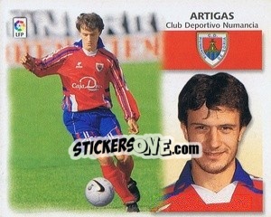 Sticker Artigas - Liga Spagnola 1999-2000 n. 299 - Colecciones ESTE