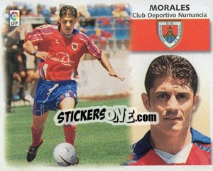 Cromo Morales - Liga Spagnola 1999-2000 n. 300 - Colecciones ESTE