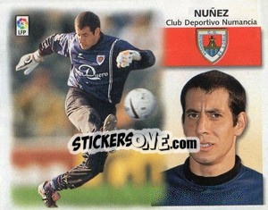 Sticker Nuñez - Liga Spagnola 1999-2000 n. 306 - Colecciones ESTE