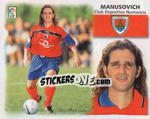 Figurina Manusovich - Liga Spagnola 1999-2000 - Colecciones ESTE