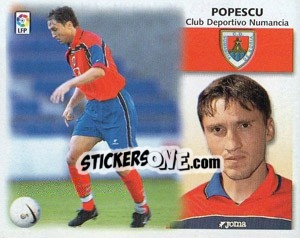Sticker Popescu - Liga Spagnola 1999-2000 - Colecciones ESTE
