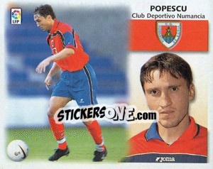 Sticker Popescu - Liga Spagnola 1999-2000 n. 310 - Colecciones ESTE