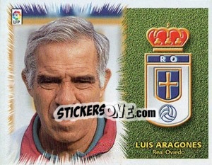 Figurina Aragones (Entrenador) - Liga Spagnola 1999-2000 - Colecciones ESTE