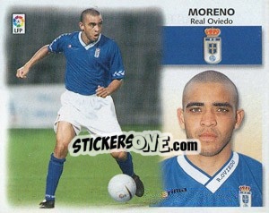 Sticker Moreno - Liga Spagnola 1999-2000 n. 317 - Colecciones ESTE