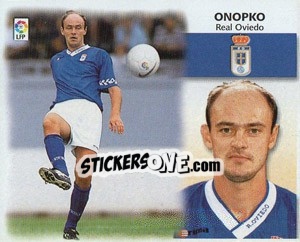 Sticker Onopko - Liga Spagnola 1999-2000 n. 318 - Colecciones ESTE