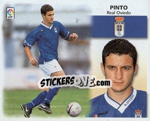 Cromo Pinto - Liga Spagnola 1999-2000 - Colecciones ESTE