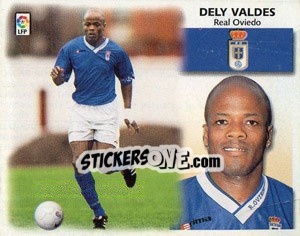 Sticker Dely Valdes - Liga Spagnola 1999-2000 n. 331 - Colecciones ESTE